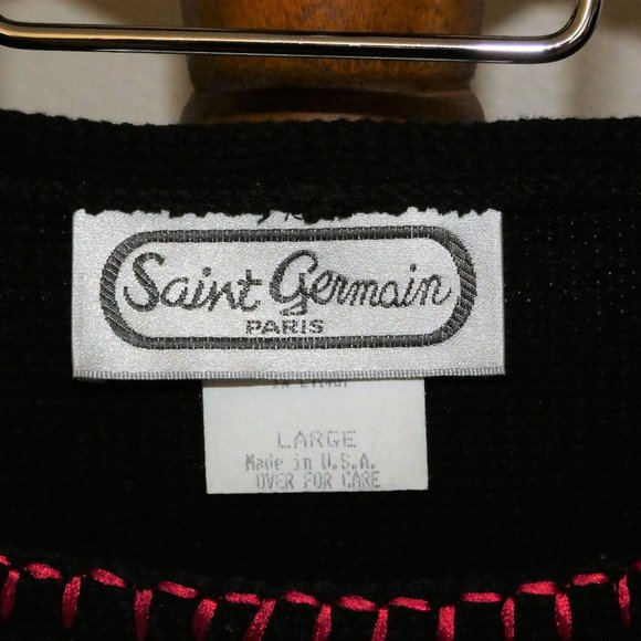 Vintage Saint Germain waffle knit tunic top and long skirt set - Picture 4 of 10